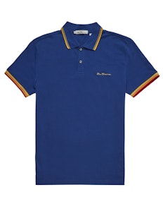 Ben Sherman Signature Pique Polo Shirt Royal Blue